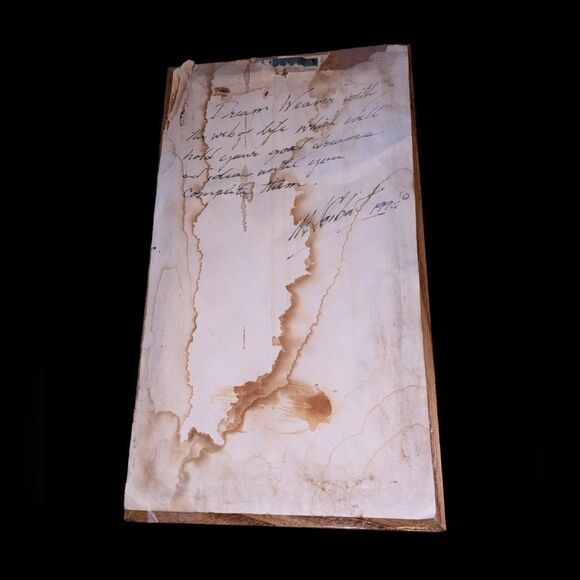 Vintage artisan Dreamweaver metal artwork - Picture 2 of 12